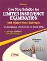 One Stop Solution for LIMITED INSOLVENCY EXAMINATION
 - Mahavir Law House(MLH)